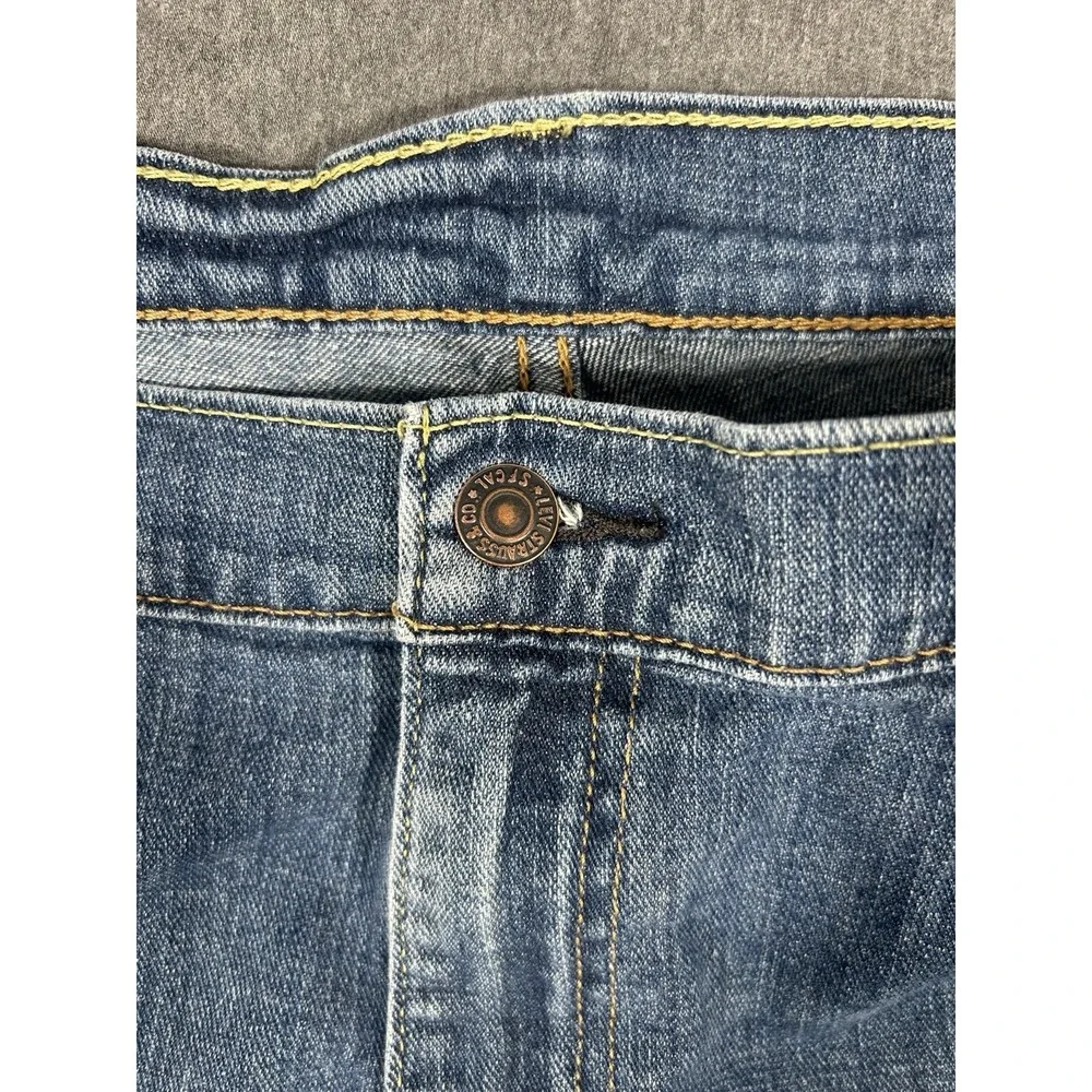 Levi's 505 Regular Fit Straight Leg Jeans 38x32 Medium Wash